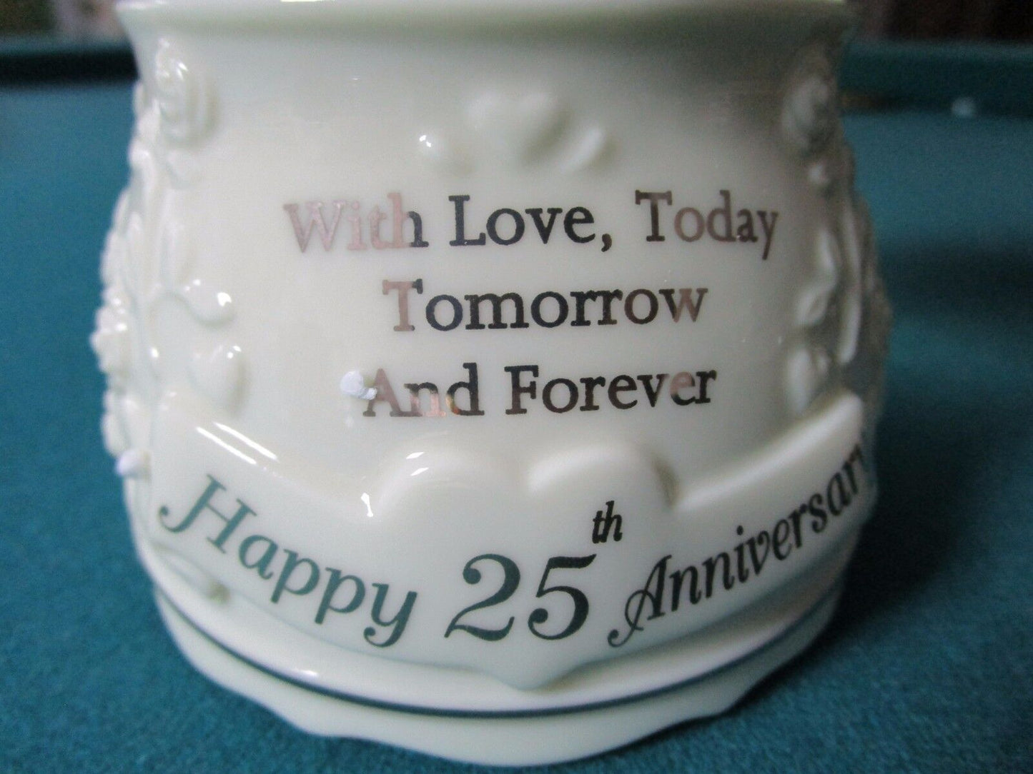 THE SAN FRANCISCO MUSIC BOX HAPPY 25TH ANNIVERSARY  "ANNIVERSARY SONG" NEW