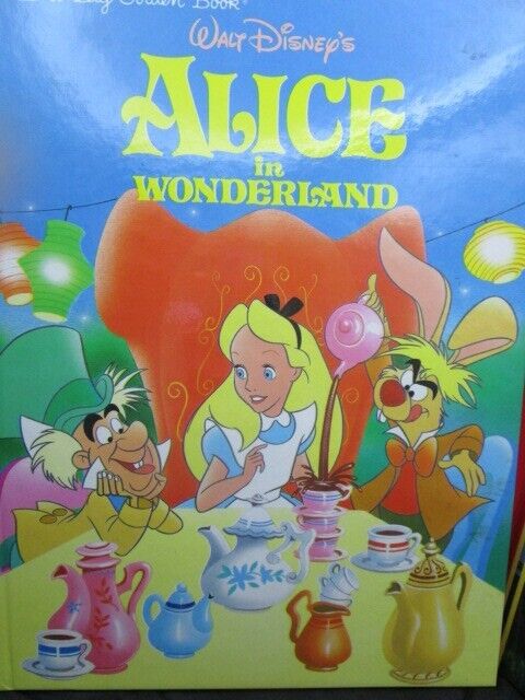 ALICE IN WONDERLAND 2 BOOKS NEW