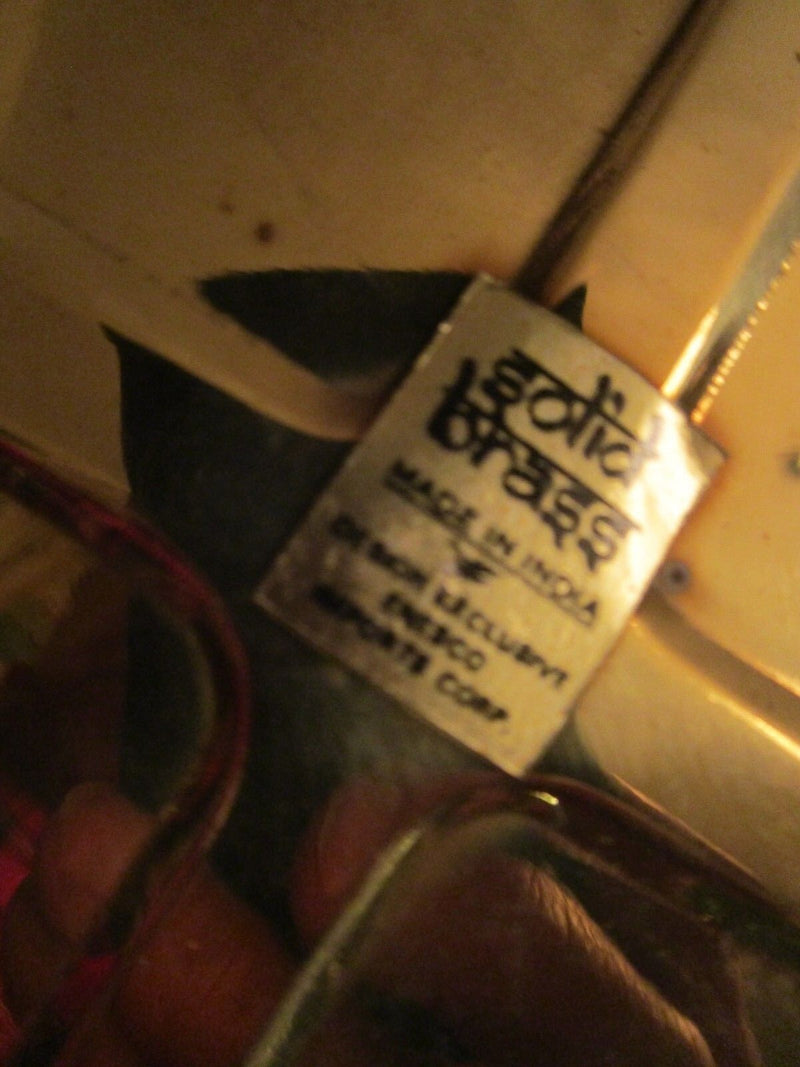 BRASS AND COPPER THREE CONTAINERS NO COVER, MADE IN INDIA ORIGINAL