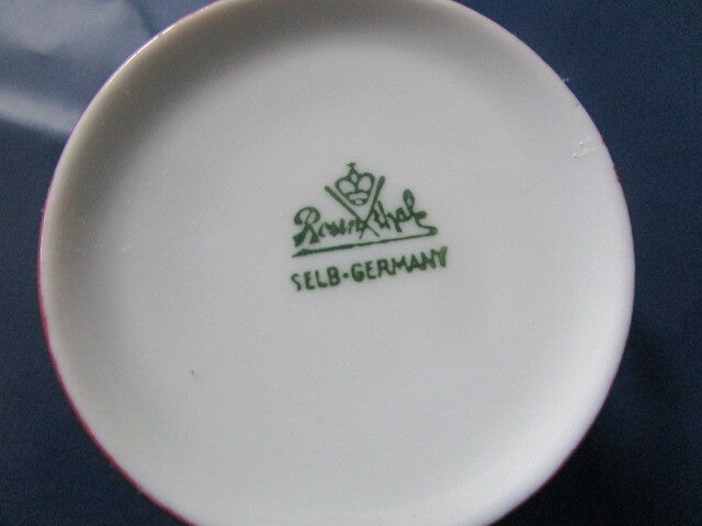 Rosenthal Germany - Fry Opalescent Green Handle Coffee Cup Saucers Pick 1