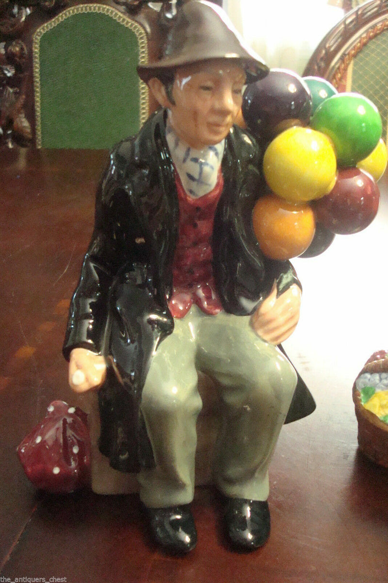 Royal Doulton FIGURINES Orange Lady, TUPPENCE A BAG, BALLOON SELLERS, PENNY PICK