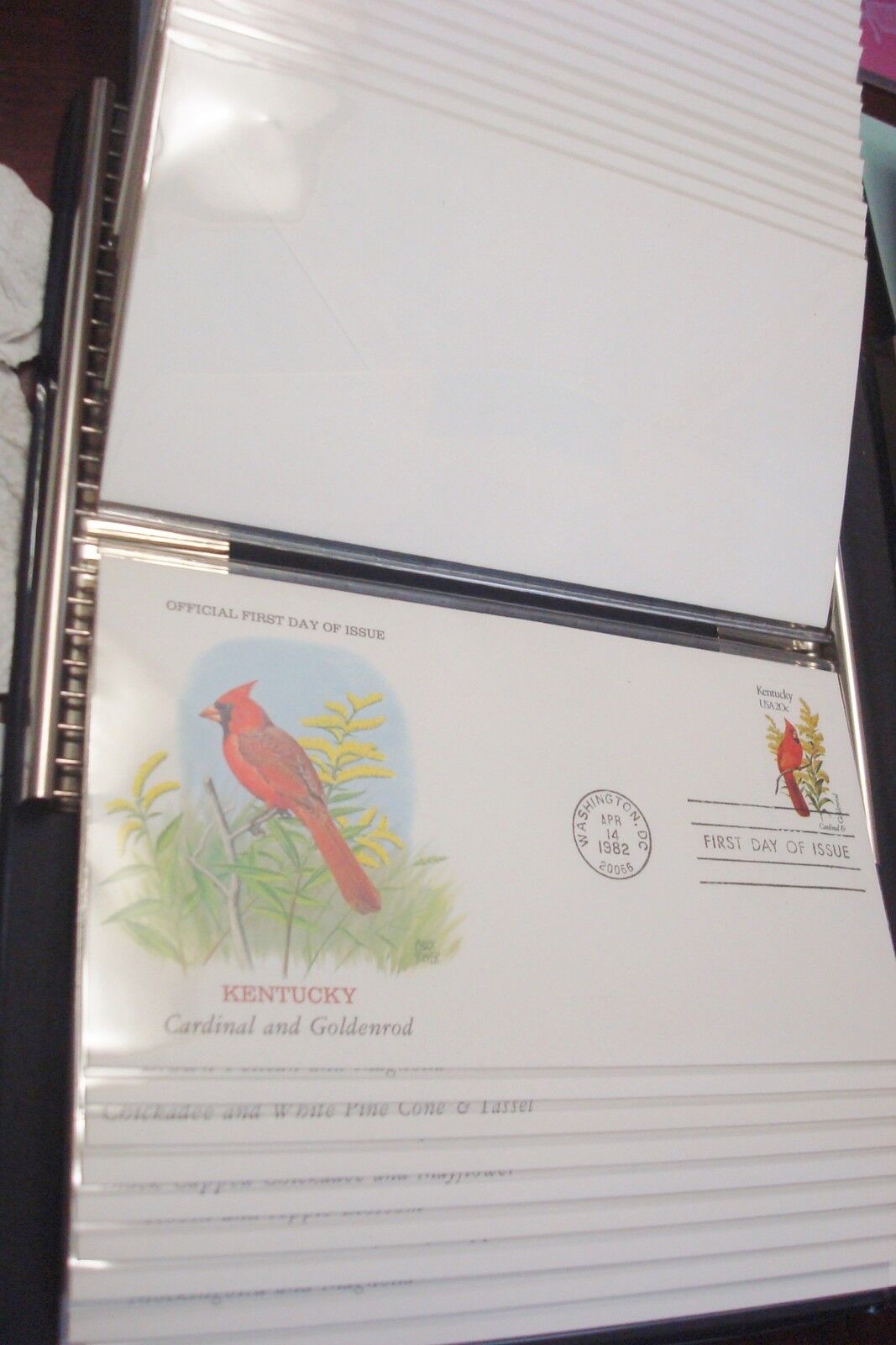 1982 Birds & Flowers of Our Fifty States,Postal Commemorative Society, NEW [6]