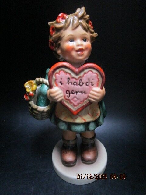 HUMMEL GOEBEL VALENTINE GIFT FIGURINE IN ORIGINAL BOX 1972 SPECIAL EDITION 6" ^^