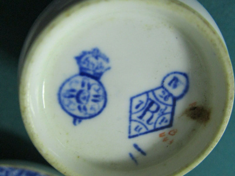 ANTIQUE ROYAL WORCESTER TYNDALE VAN RODEN STAFFORDSHIRE COFFEE CUP/SAUCER PICK1^