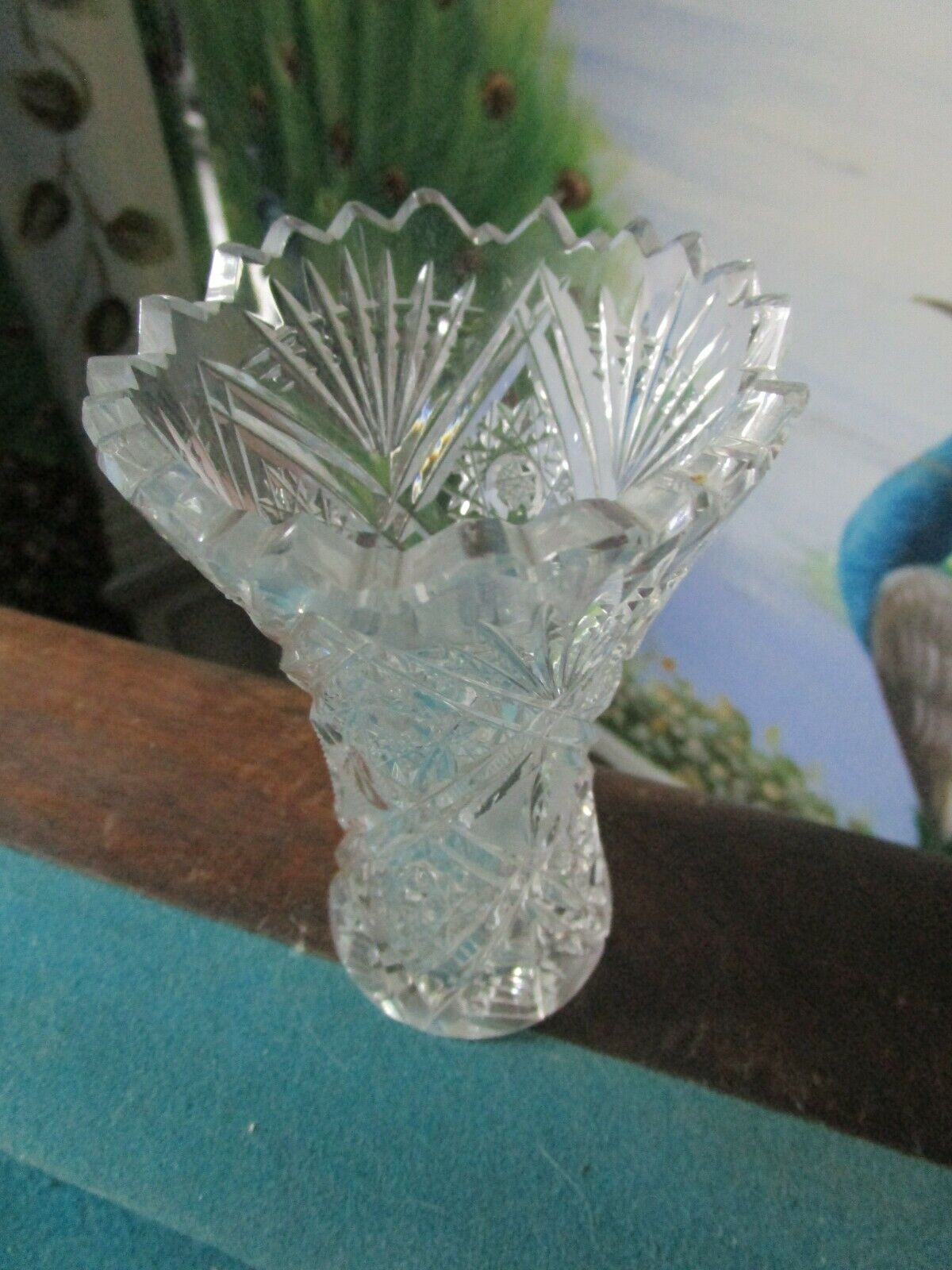 AMERICAN BRILLIANT PERIOD NAPPY DISH, CANDY DISH VASE PICK 1