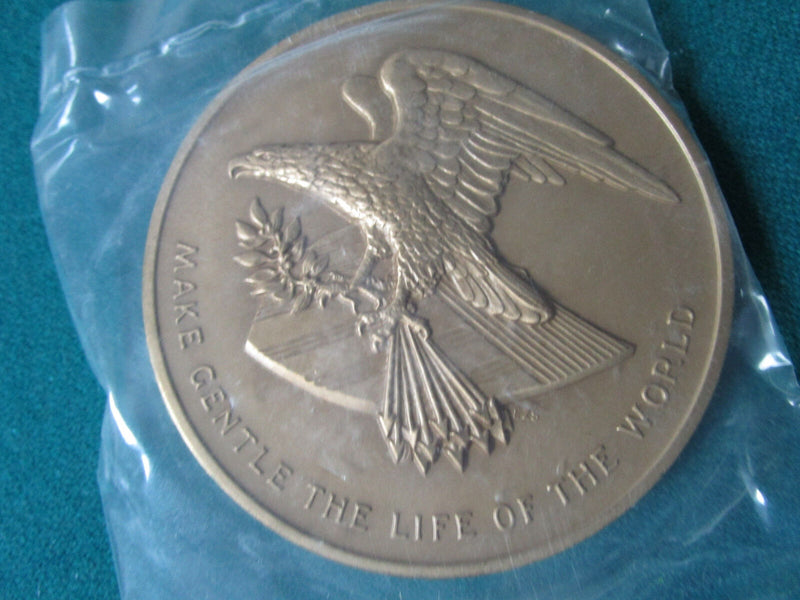 Presidential 4 Bronze Medals 3" Reagan, Kennedy, Pope, Taylor