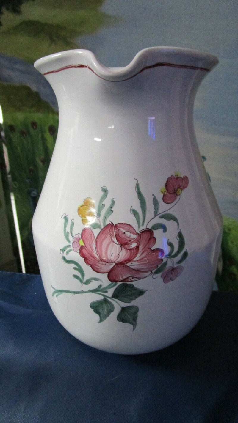 French Faience Atelier De Segries Moustiers Covered Bowl Pitcher Bowl Pick1