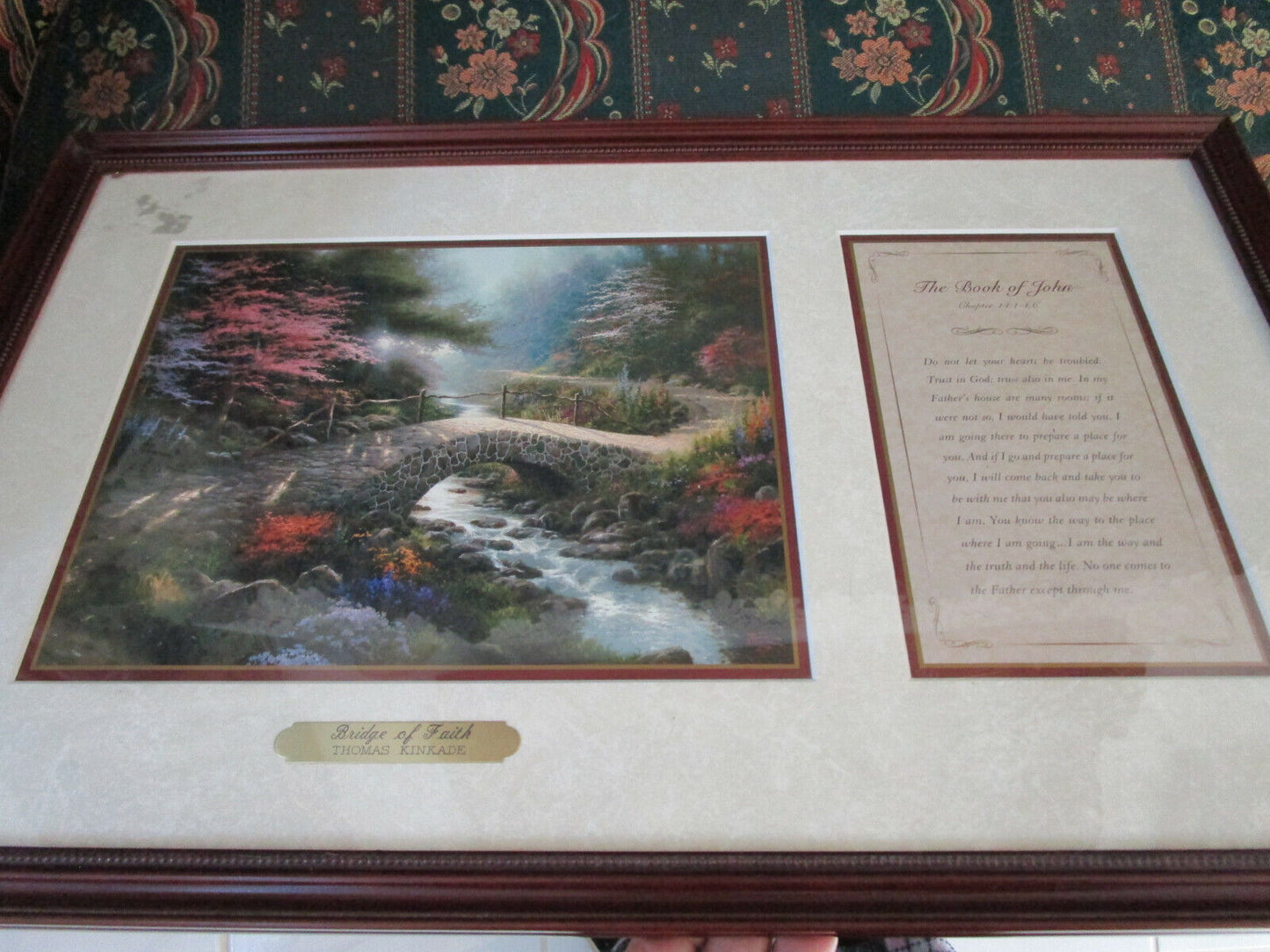 THOMAS KINKADE FRAMED ACCENT PRINTS PICK ONE