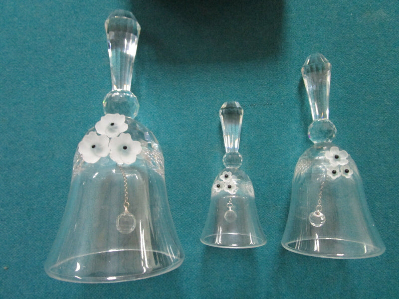 SWAROVSKI MAX SCHRECK FROSTED ANEMONES VASE BELLS TRINKET BOX CANDLEHOLDER PICK