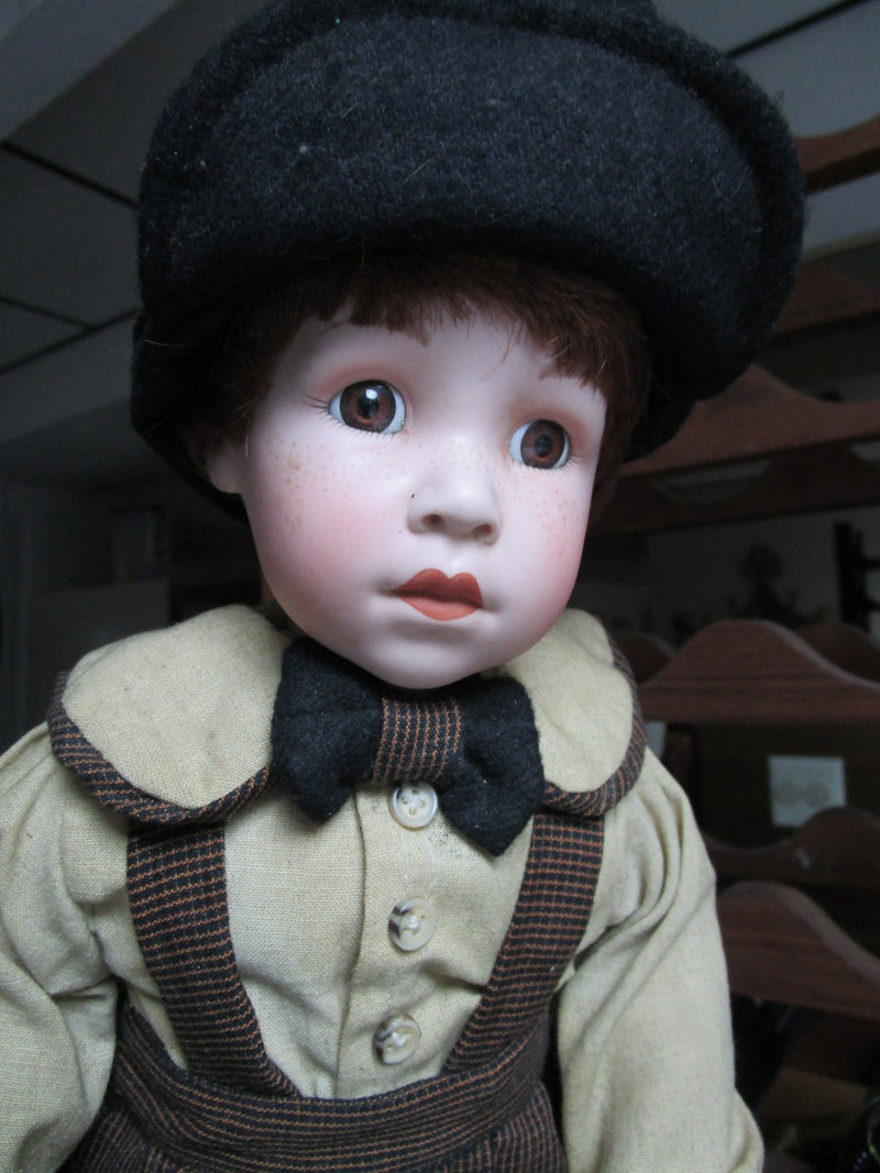 1990s Franklin Mint Coca-Cola Heirloom Collector Doll  Danny and Scooter