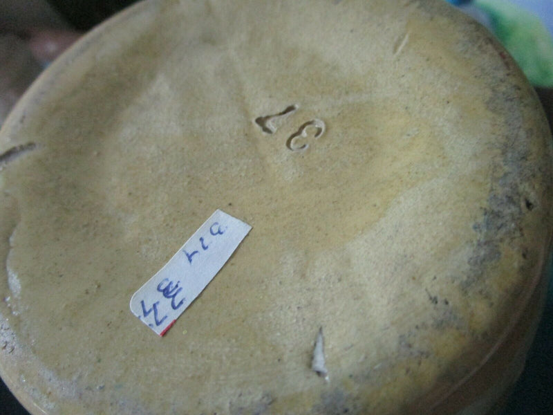 "Zanesville" Stoneware YELLOW Floor Vase 37 Y- Maria Rubel Blue Globe Vase Pick1