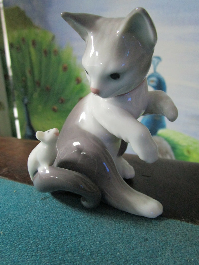 Lenox Jewel Crystal Cats Preen & Serene,Playtime, Lladro Fenton Jo Lynch Pick1^^