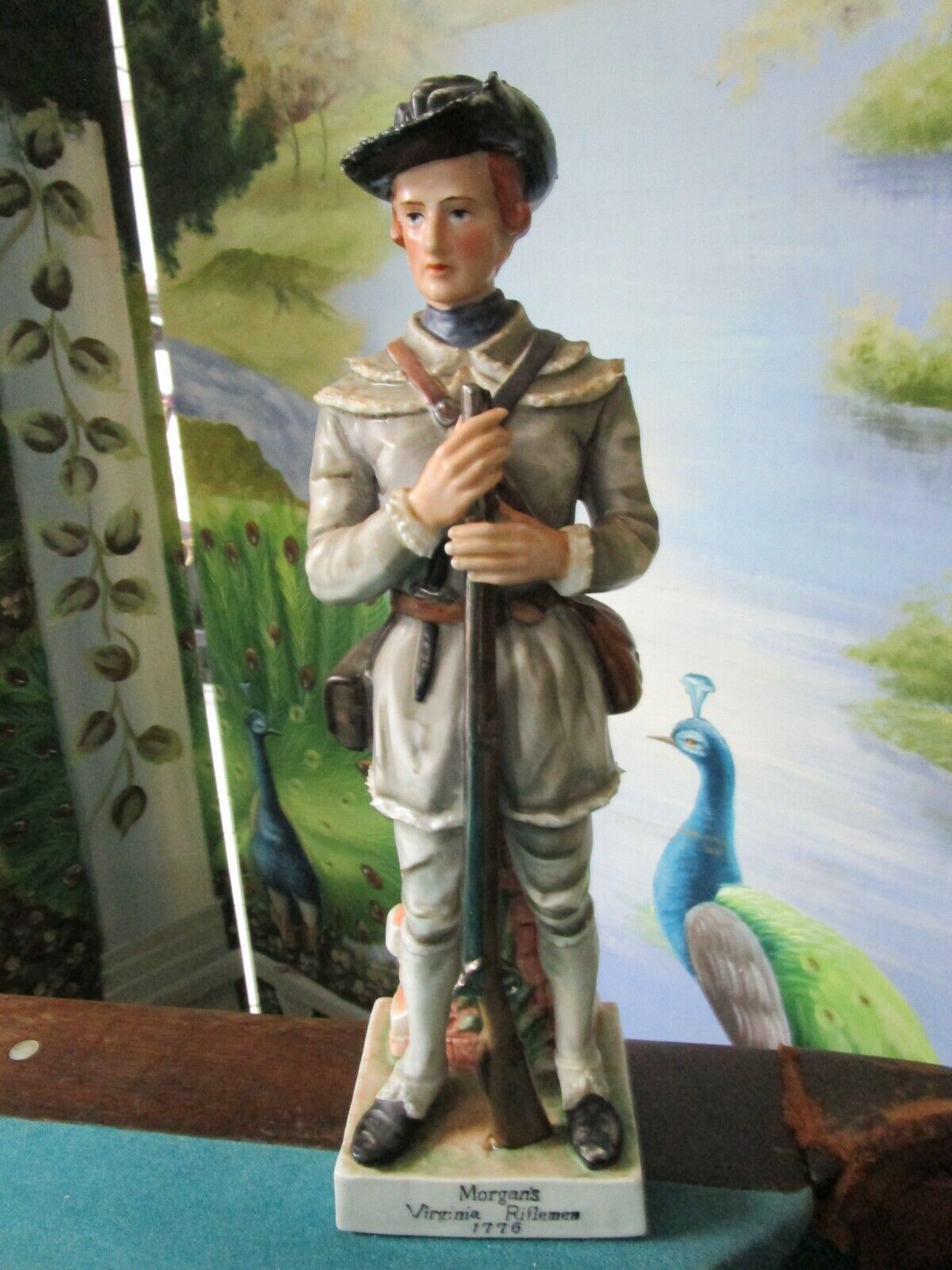 ANDREA BY SADEK VIRGINIA RIFLEMAN 1776 FIGURINE 12"