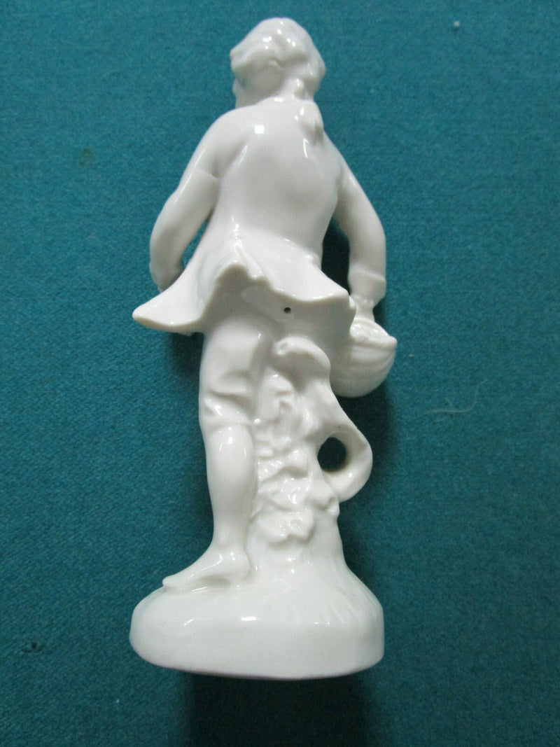 Grafenthal Germany Figurine Blanc De Chine 7" Boy