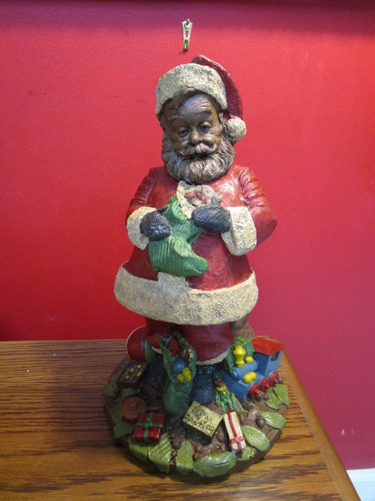 Tom Clark Gnome Cairn Studio SANTA IV 1989, RARE! He is preparing the list![*13]