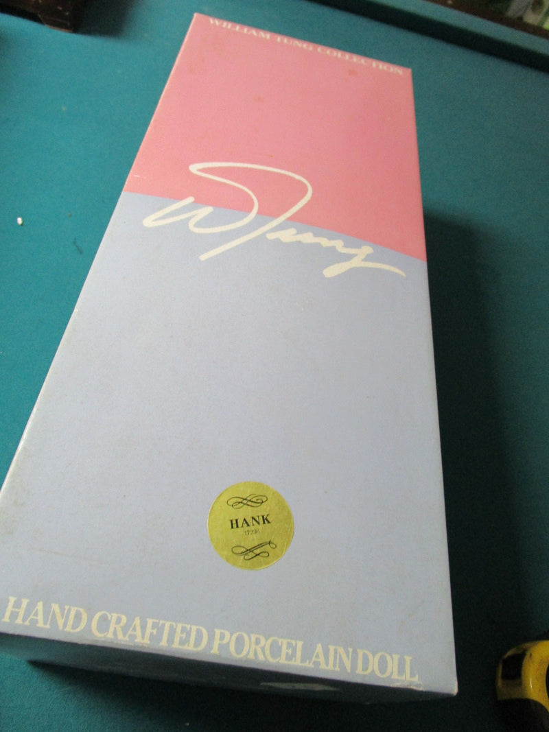 1990s WILLIAM TUNG HANK AND THE CHRISTMAS TREE 17" doll