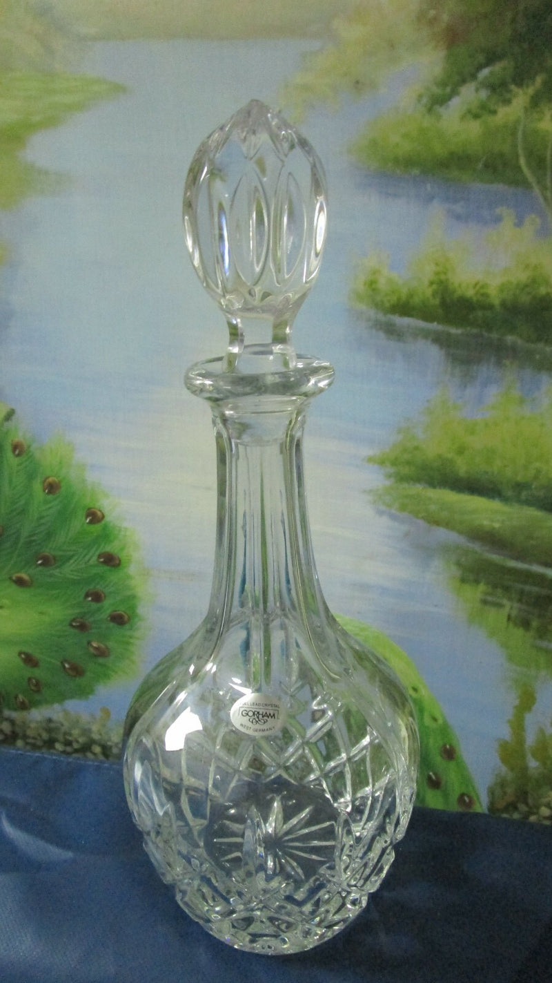GORHAM ENGLAND CRYSTAL DECANTER LADY ANNE / MONTECARLO NEW NO BOX PICK 1