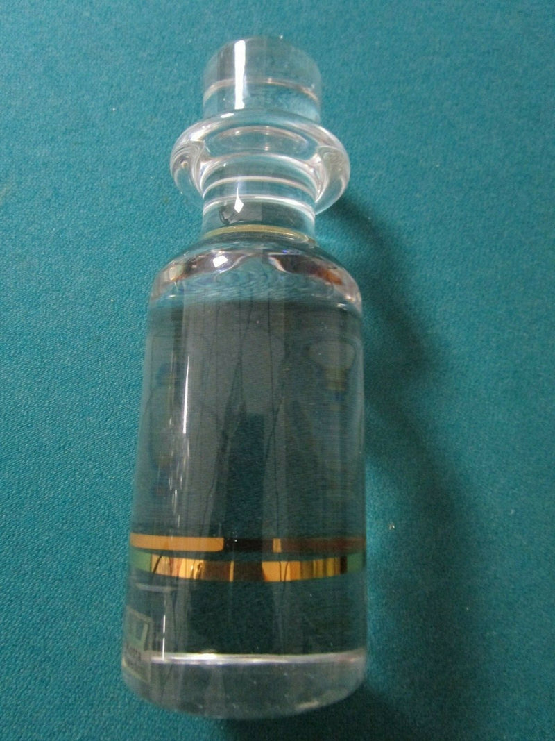 Kosta Sweden '71, 6 1/2"  by Ann & Goran Warff Glass Paperweight