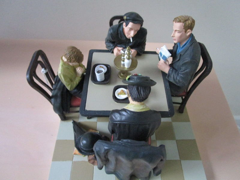 Norman Rockwell "SAYING GRACE" FIGURINE BY ISLANDIA NIB original