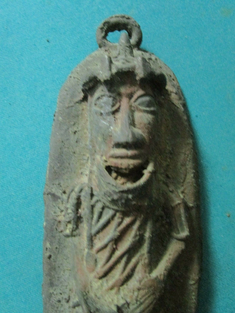 ANTIQUE SALVAGE CAST IRON FINIAL WALL DECOR 9" ^^^