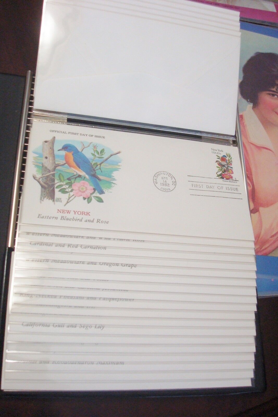 1982 Birds & Flowers of Our Fifty States,Postal Commemorative Society, NEW [6]