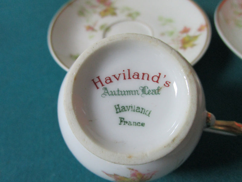 Cups Saucers Tea Time Hammersley, Haviland , P. Deshoulieres- Queen Anne Pick1^