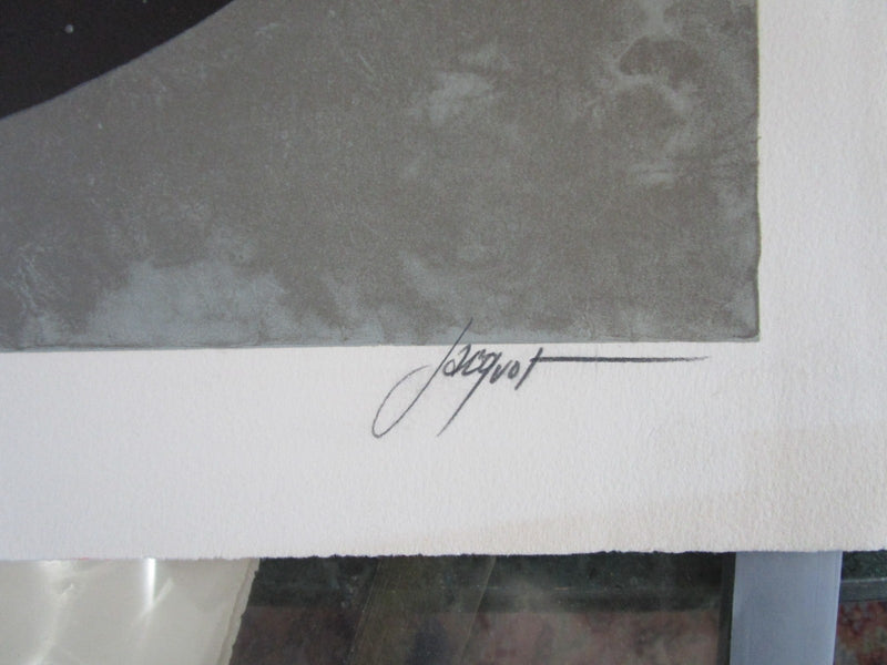 Pierre Jacquot (1929-2009)original pencil signed lithograph  ARTIST PROOF UNTITL