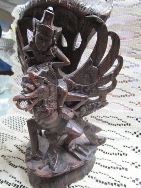 Vishnu Riding Garuda Statue from Bali