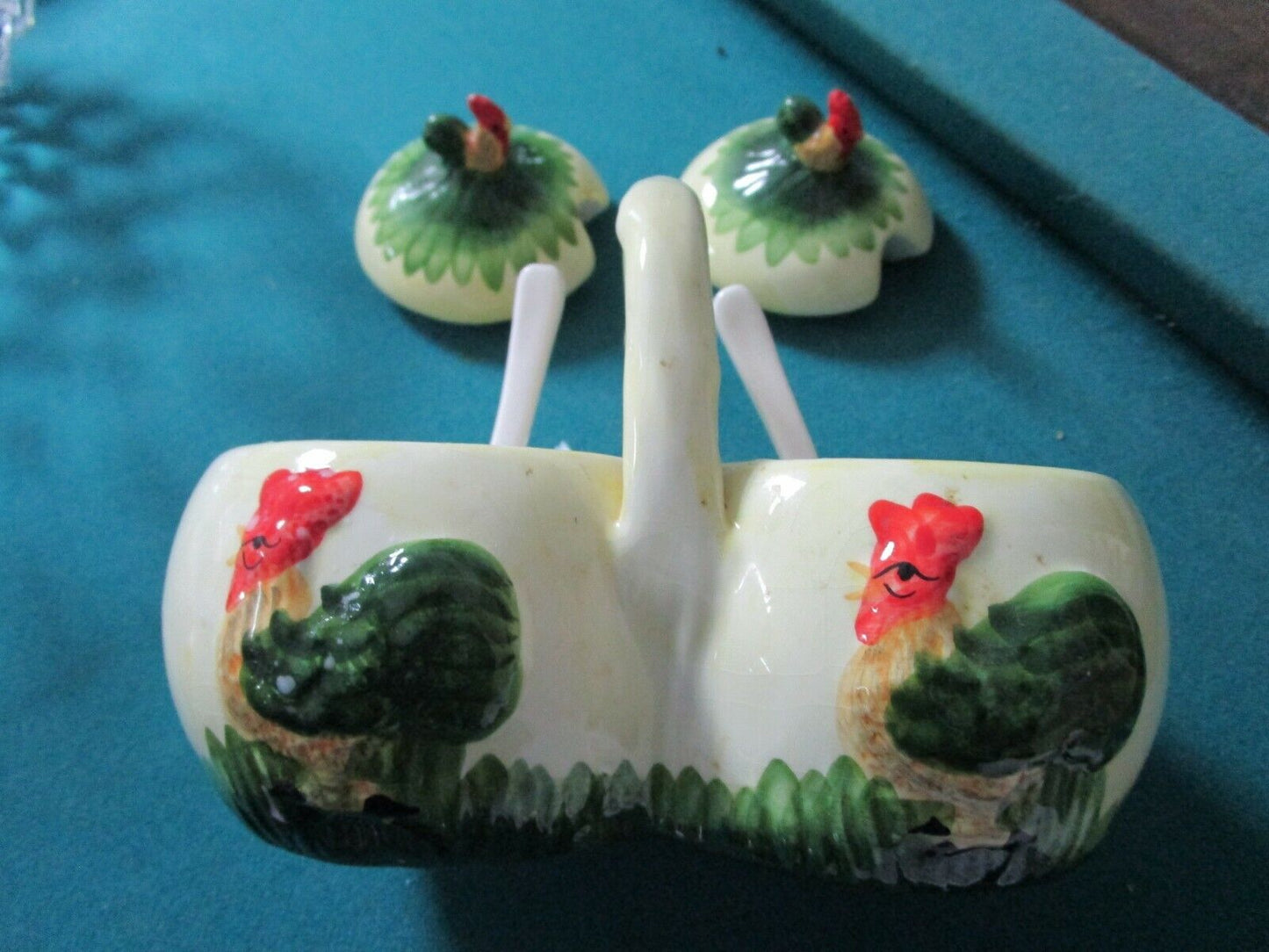 AMERICAN POTTERY MIDCENTURY CONDIMENT SETS ORIGINAL PICK ONE