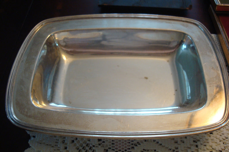 Pairpoint EPNS square bowl, vintage ORIGINAL