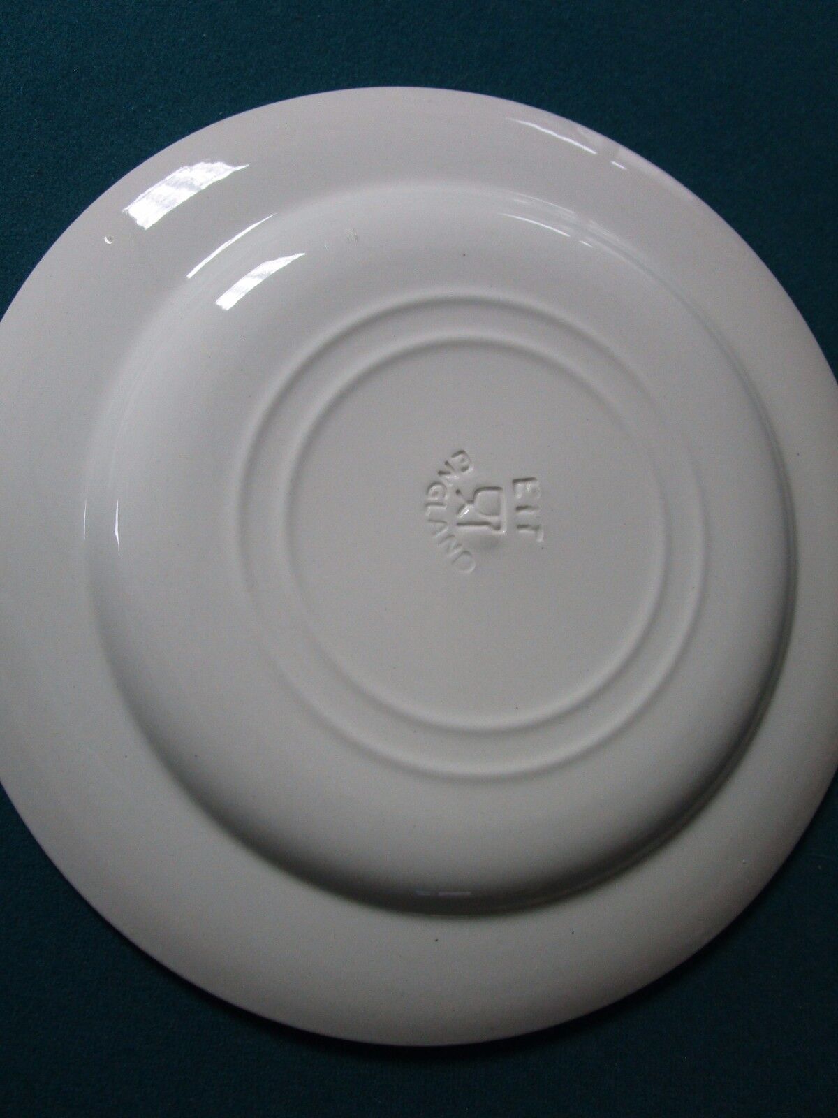 Vintage EIT English Ironstone Tableware 3 DINNER Plates England Blue Willow