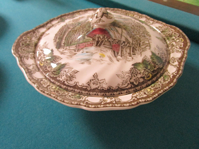 Johnson Bros The Friendly Village Tray, Bowl, Tureen, Plates, Cup Saucers Pick 1