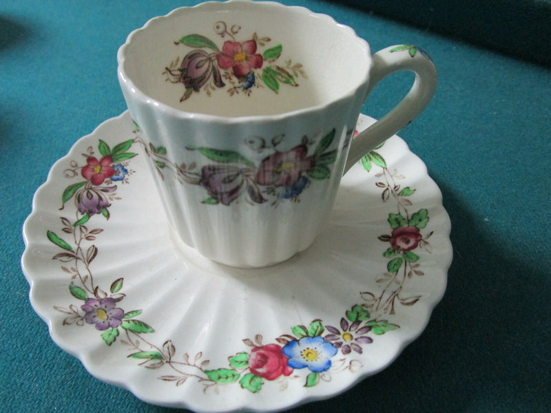 Coffee Cup Saucer F.Winkle /Pheasant -Copeland Spode- Royal Staffordshire Pick1^