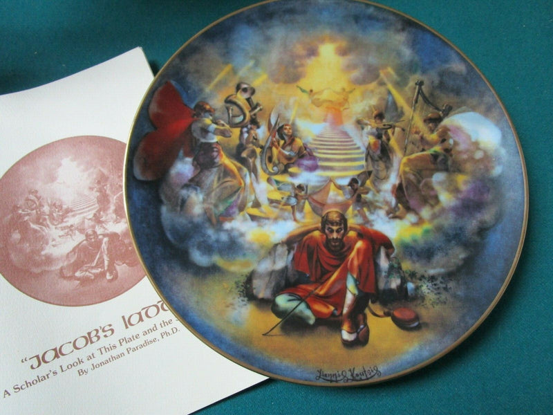 Yiannis Koutsis Collector Bible Plates Faraoh's, Rebecca, Joseph, Adam Pick 1^^
