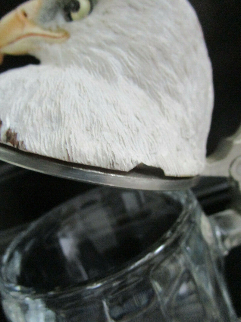 German Beer Stein Alwe Bald Eagle Head, Domex, Worker In Field, Bubbles Pick 1