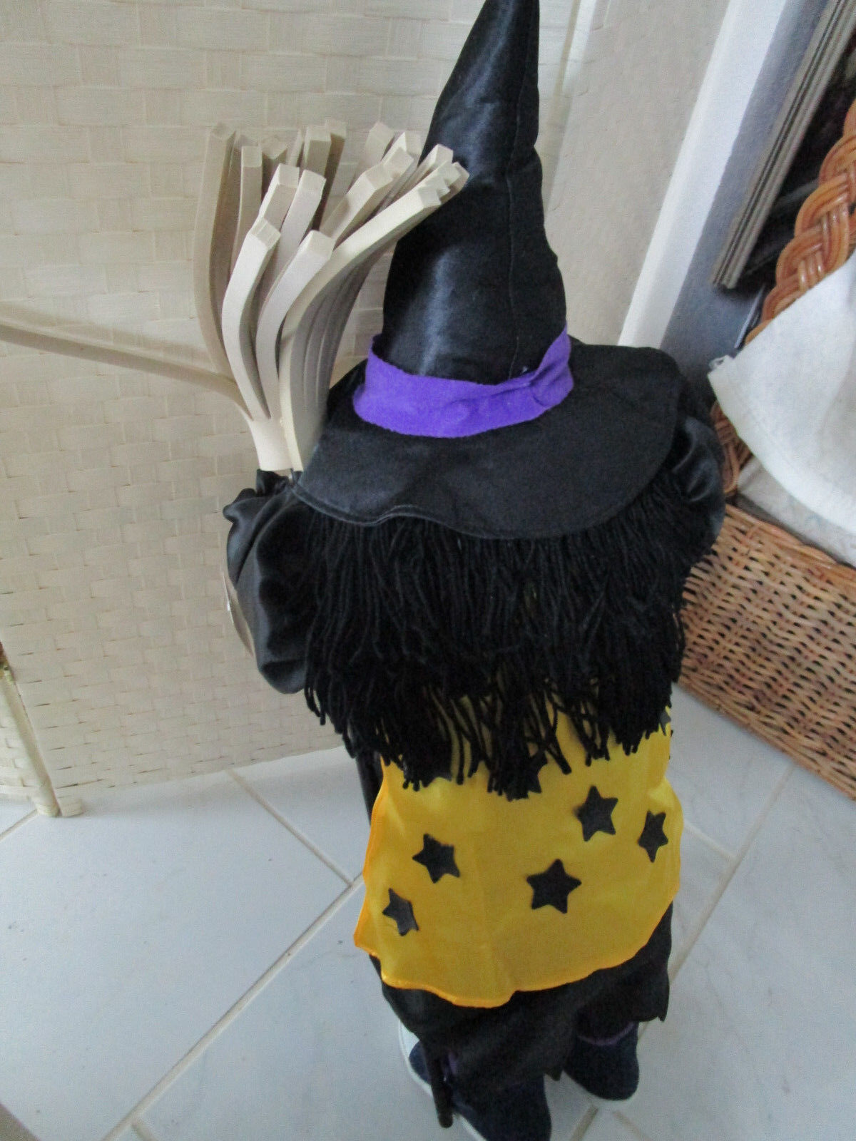 THOMAS PACCONI WITCH CORNER DOLL HIDE AND SEEK  31" HALLOWEEN ORIGINAL