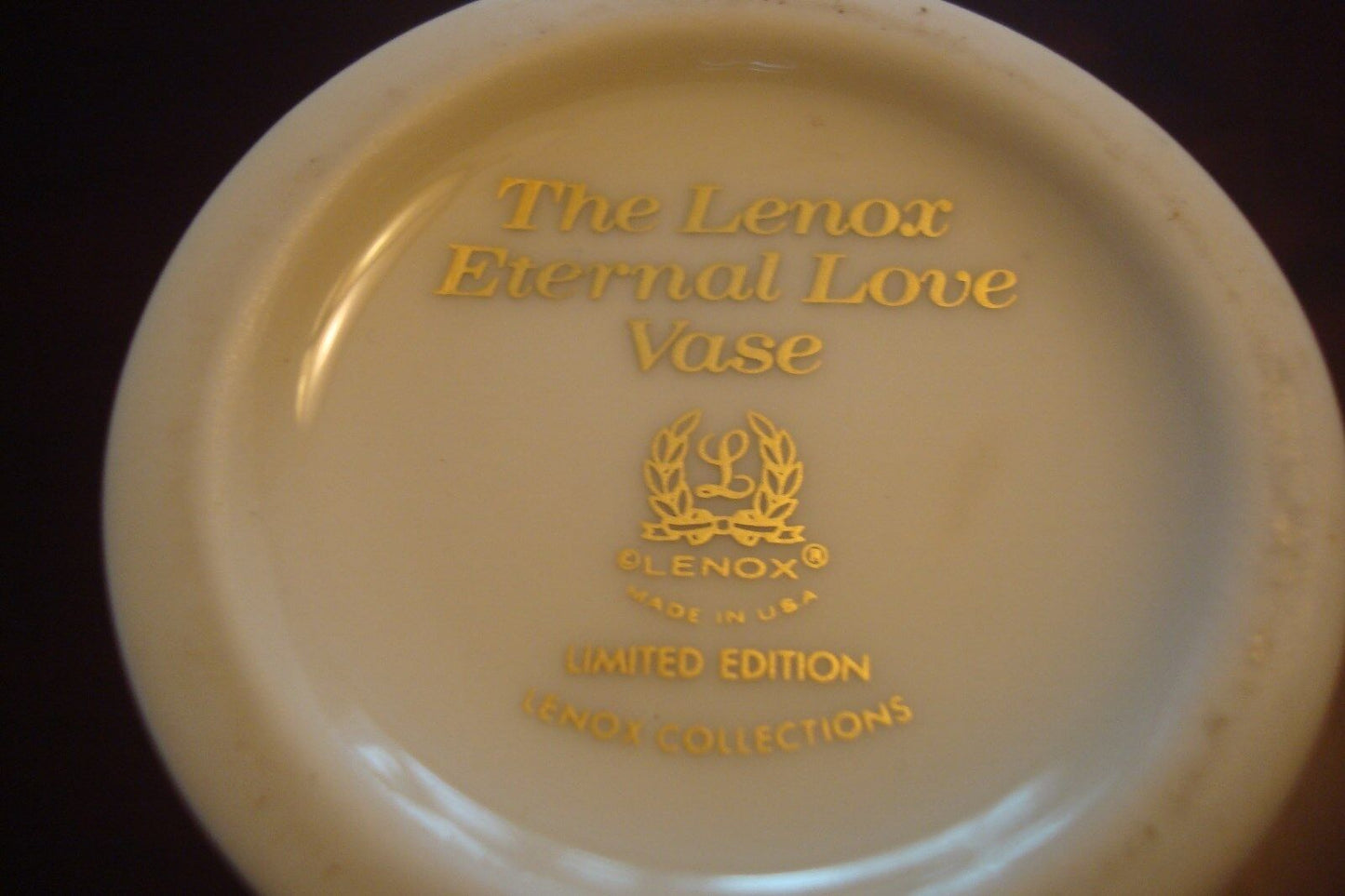 The Lenox Eternal Love Vase, bud vase