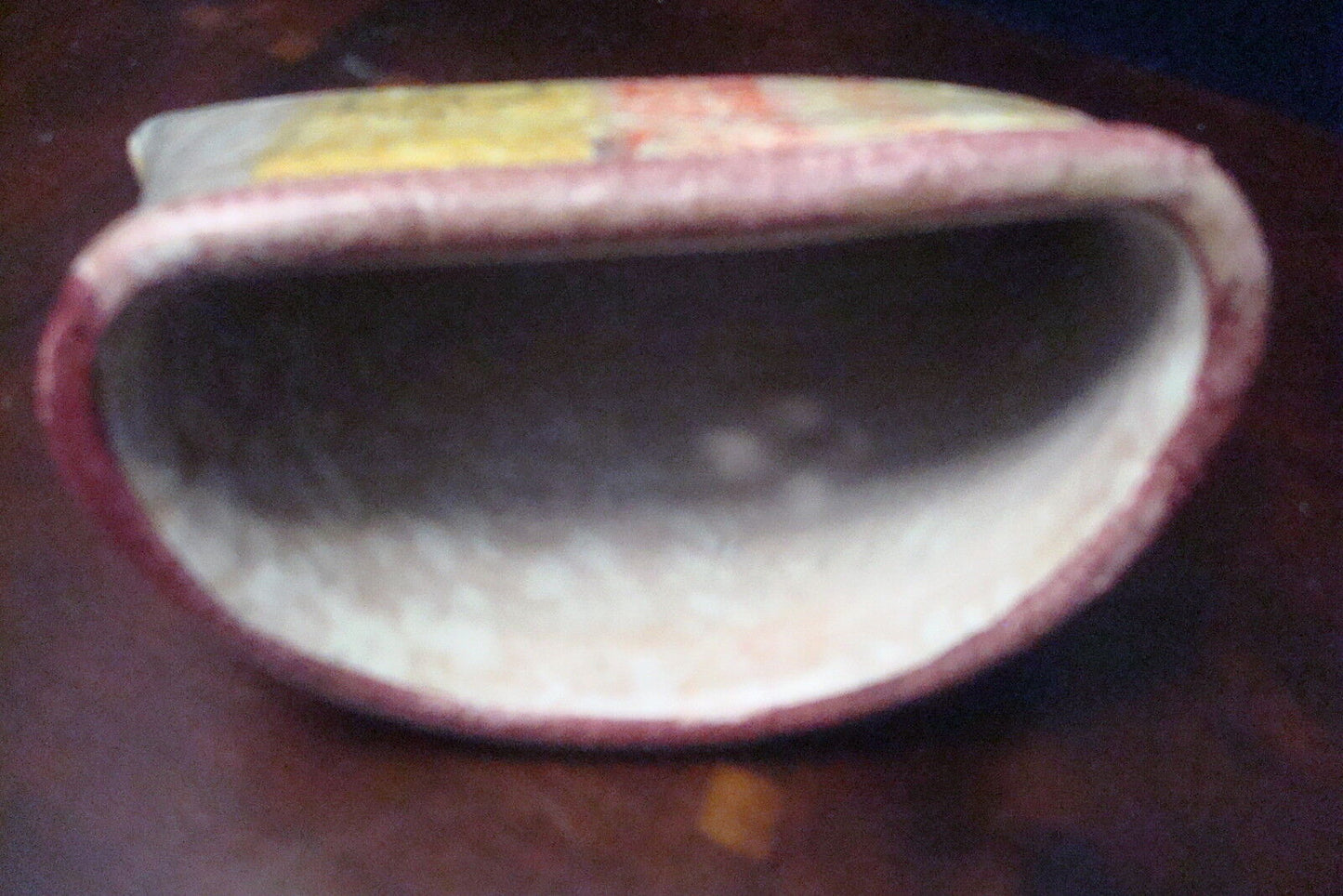 Wall Pocket POTTERY Italy signed, excellent condition, gorgeous , original[60e]