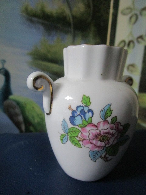 Aynsley Pembroke Coalport England 2 Mini Vases