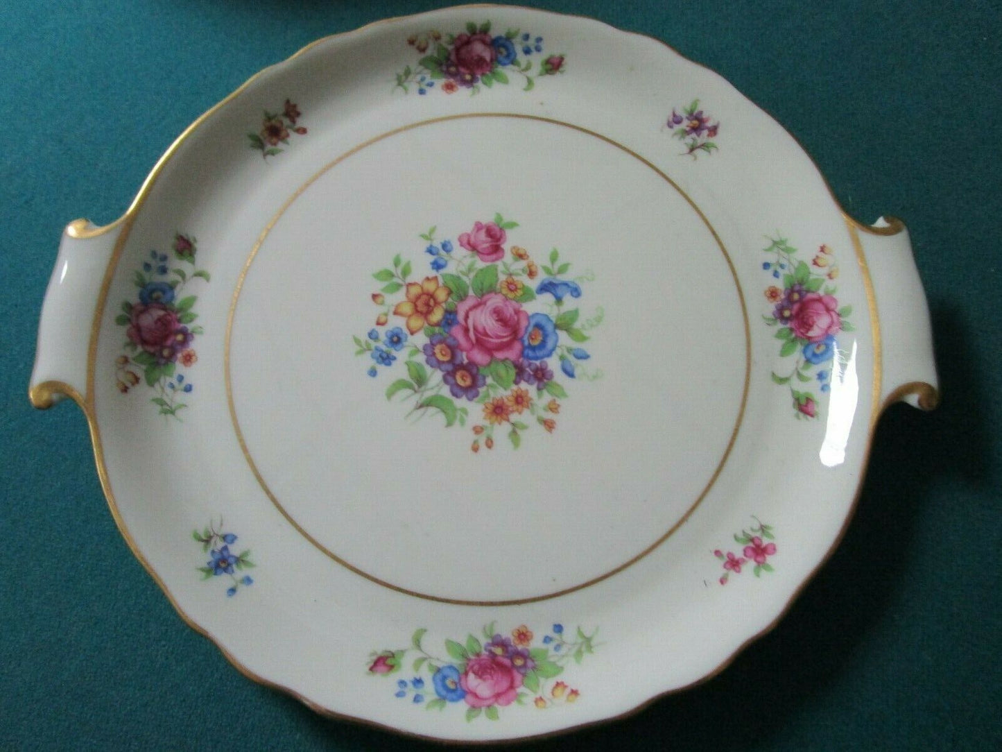 LENOX USA ROSE PATTERN 11" TRAY