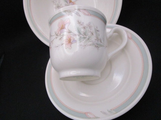 Ireland Keltcraft Pennfield Noritake Cup - Saucer Bowl 3 Pcs ^^