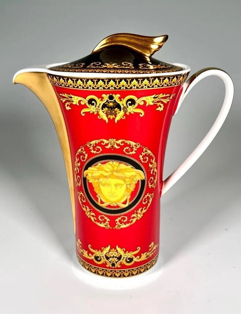 VERSACE FOR ROSENTHAL MEDUSA COFFEE SET 4 PIECES