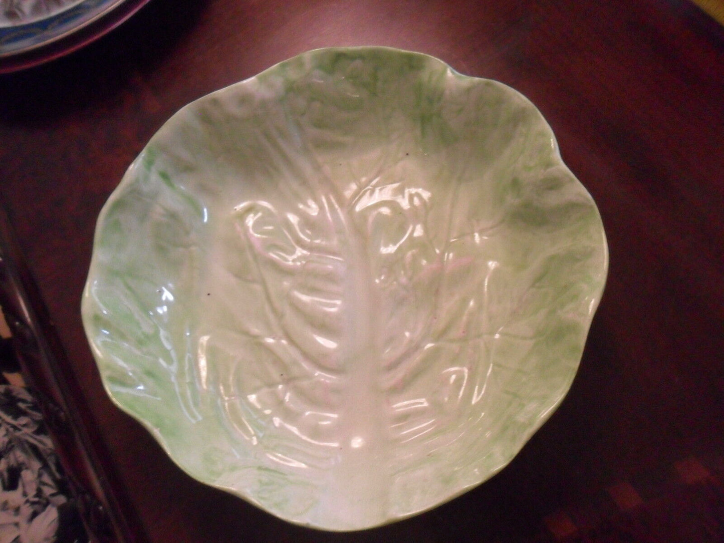 Antique NEW MILFORD -WANNOPEE POTTERY 1886/1905 Cabbage bowl [B51]