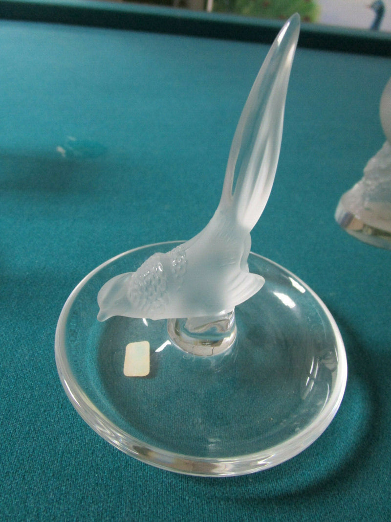 CRYSTAL FIGURINES SWAROVSKI AND LALIQUE FRANCE original pick1