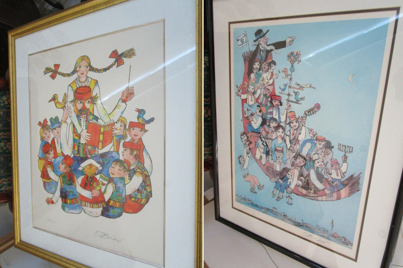 Jovan Obican,  (1918 - 1986) JEWISH INGATHERING  AND HAPPY FAMILY CHORUS PICK 1