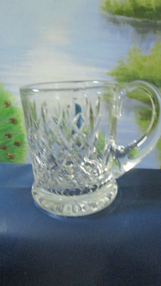 THOMAS WEBB BRITISH CRYSTAL MUG NEW IN BOX