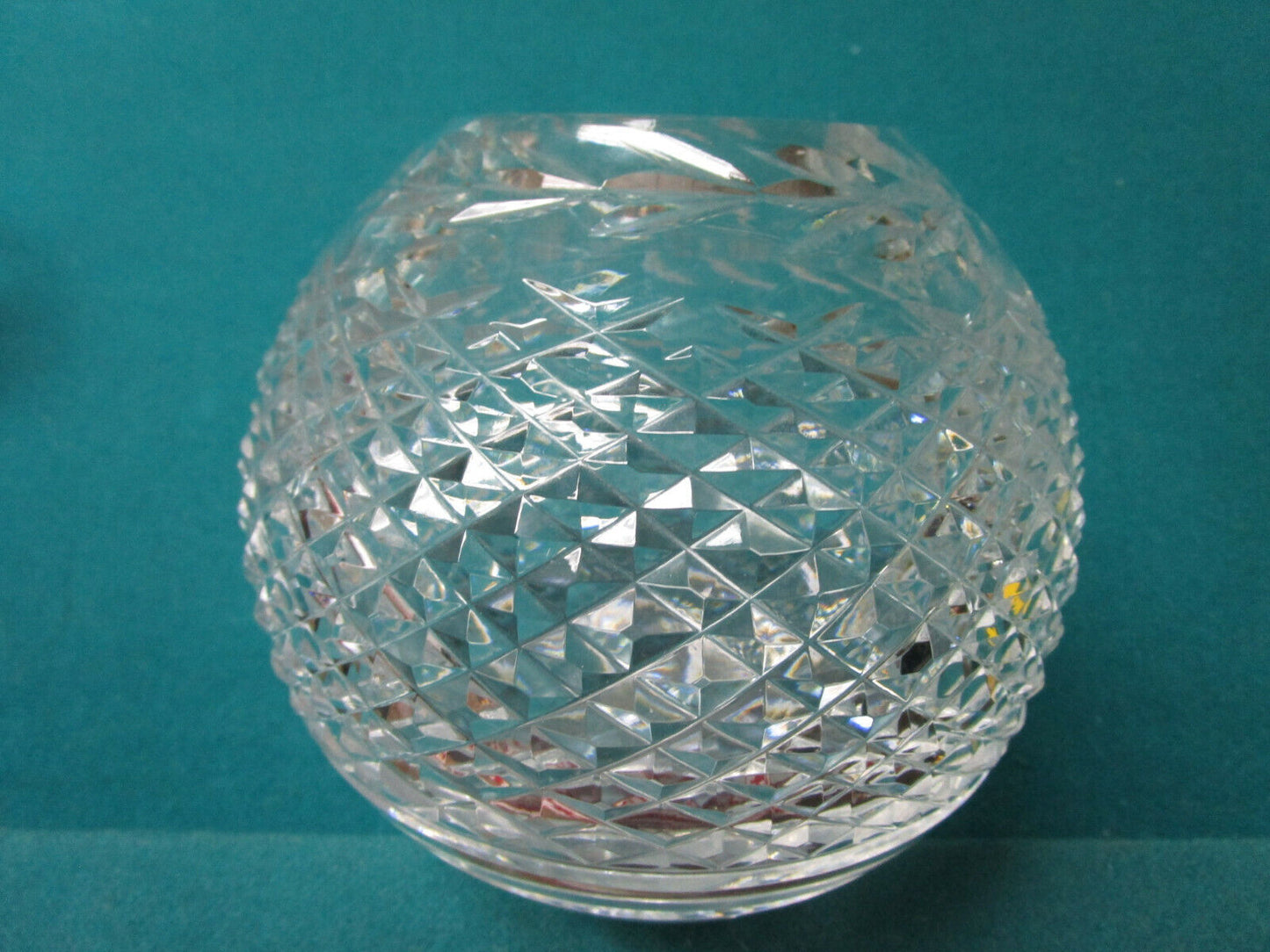 WATERFORD CRYSTAL VASE BOWL RING HOLDER CREAMER SUGAR MUSTARD NAPKIN HOLD PICK 1