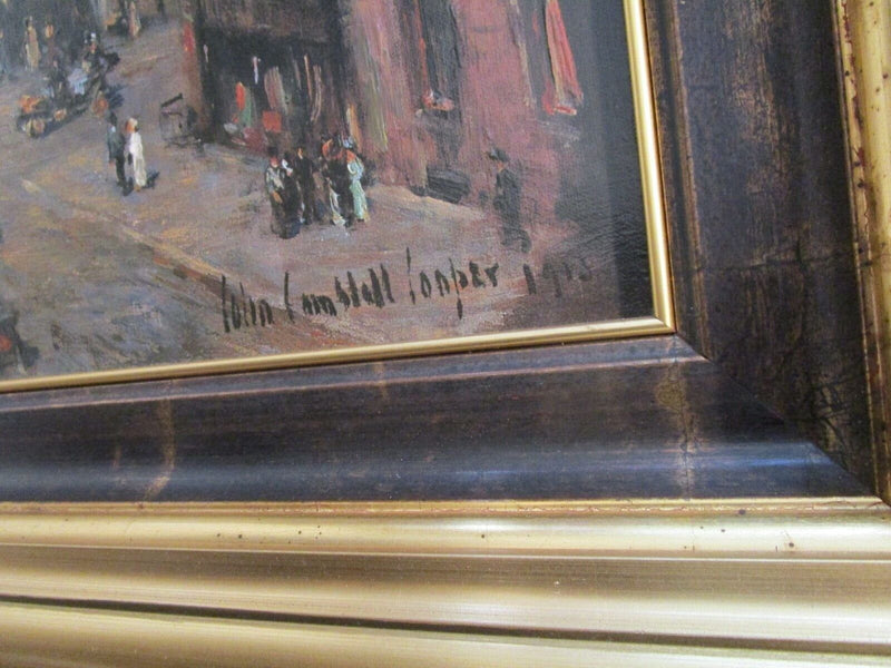 COLLIN CAMPBELL COOPER 5TH AVE NY BRUSHSTROKES FINE ENHANCED REPRODUCTION