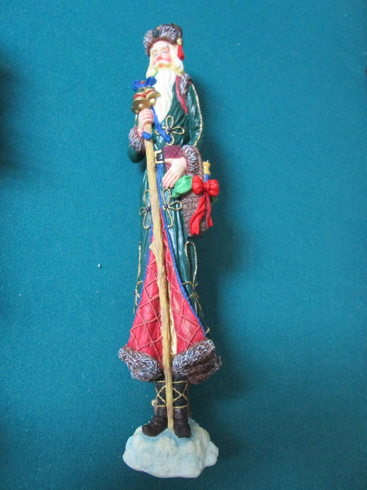Lenox Pencil Santa Figurines 13" Tall Bell Maister Old World Pick1 ^
