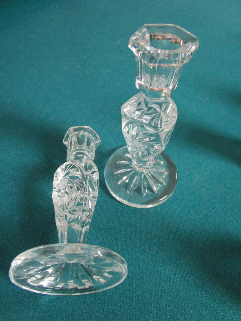 Crystal Cut Glass Candleholders Waterford Bowl Bell Galway Vase Pick One